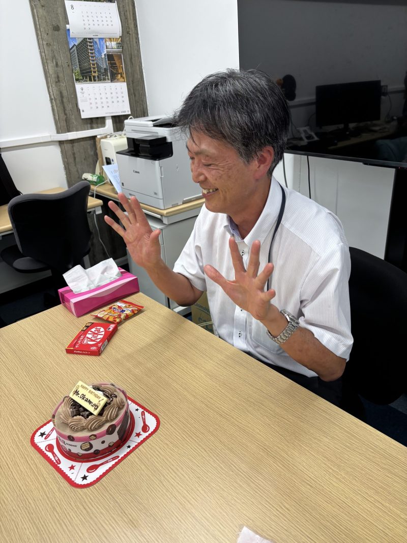 2026年8月5日　暑気払い・岡村先生誕生日お祝い
